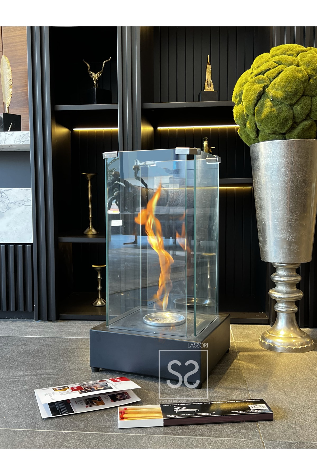 Storm Taşınabilir Bioethanol Şömine 3