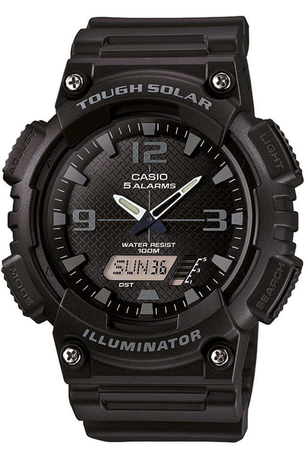 Casio Watch Gray Gold Trendyol
