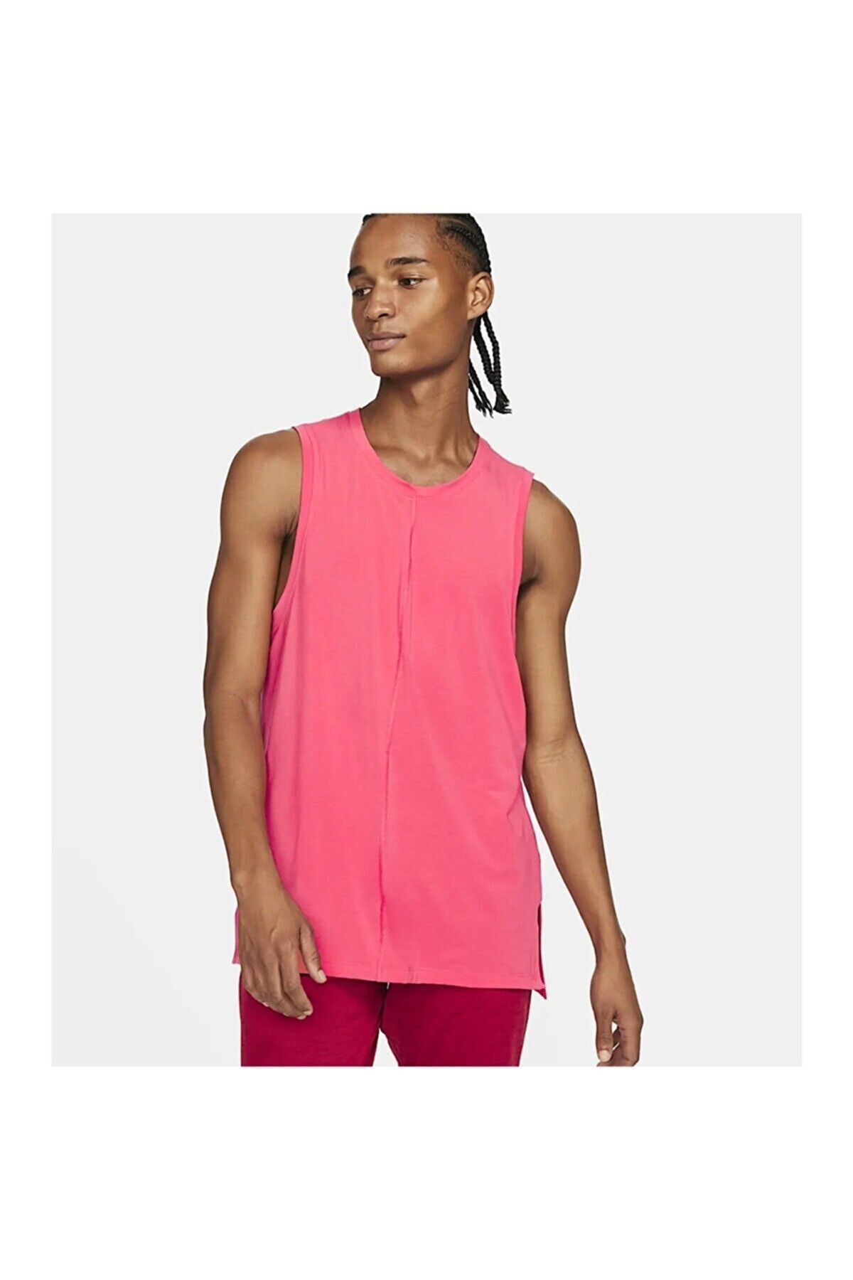 Nike Yoga Men's Athlete Tank Bv4036-646 (Slim Cut) - Trendyol