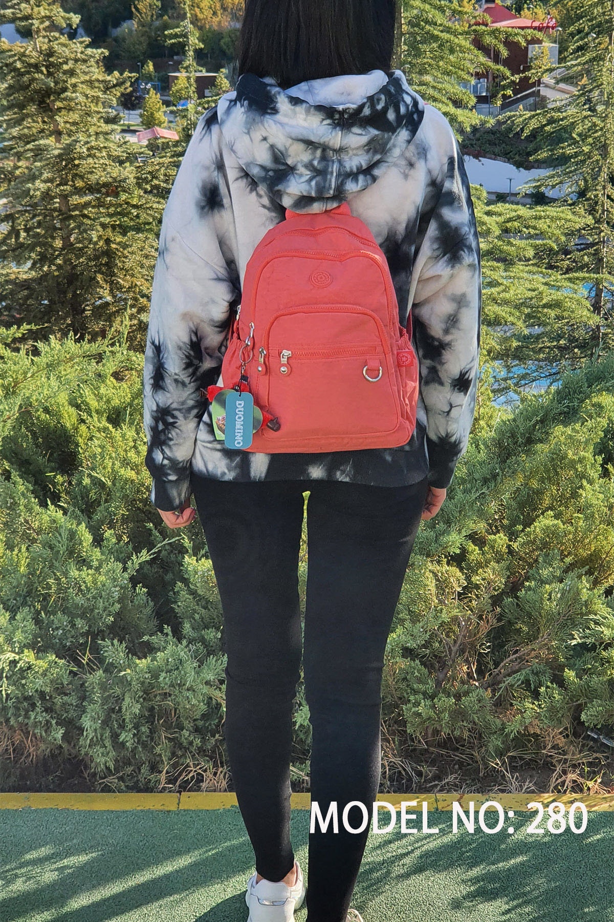 کوله پشتی زنانه نارنجی FCSTORE | günlüksırtçantası255v280 اورجینال - تصویر 5