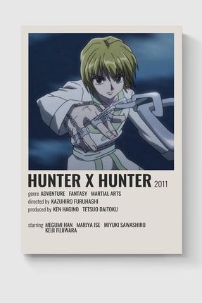 Hunter X Hunter Anime Info Card Bilgi Kartı Minimalist Poster DUOFG200228