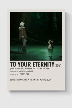 To Your Eternity Anime Info Card Bilgi Kartı Minimalist Poster DUOFG200281