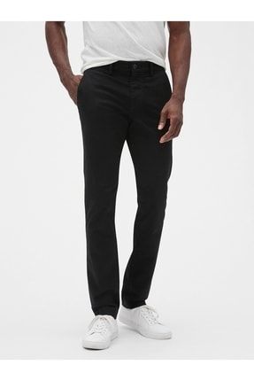 Erkek Siyah Flex Skinny Fit Khaki Pantolon 500360