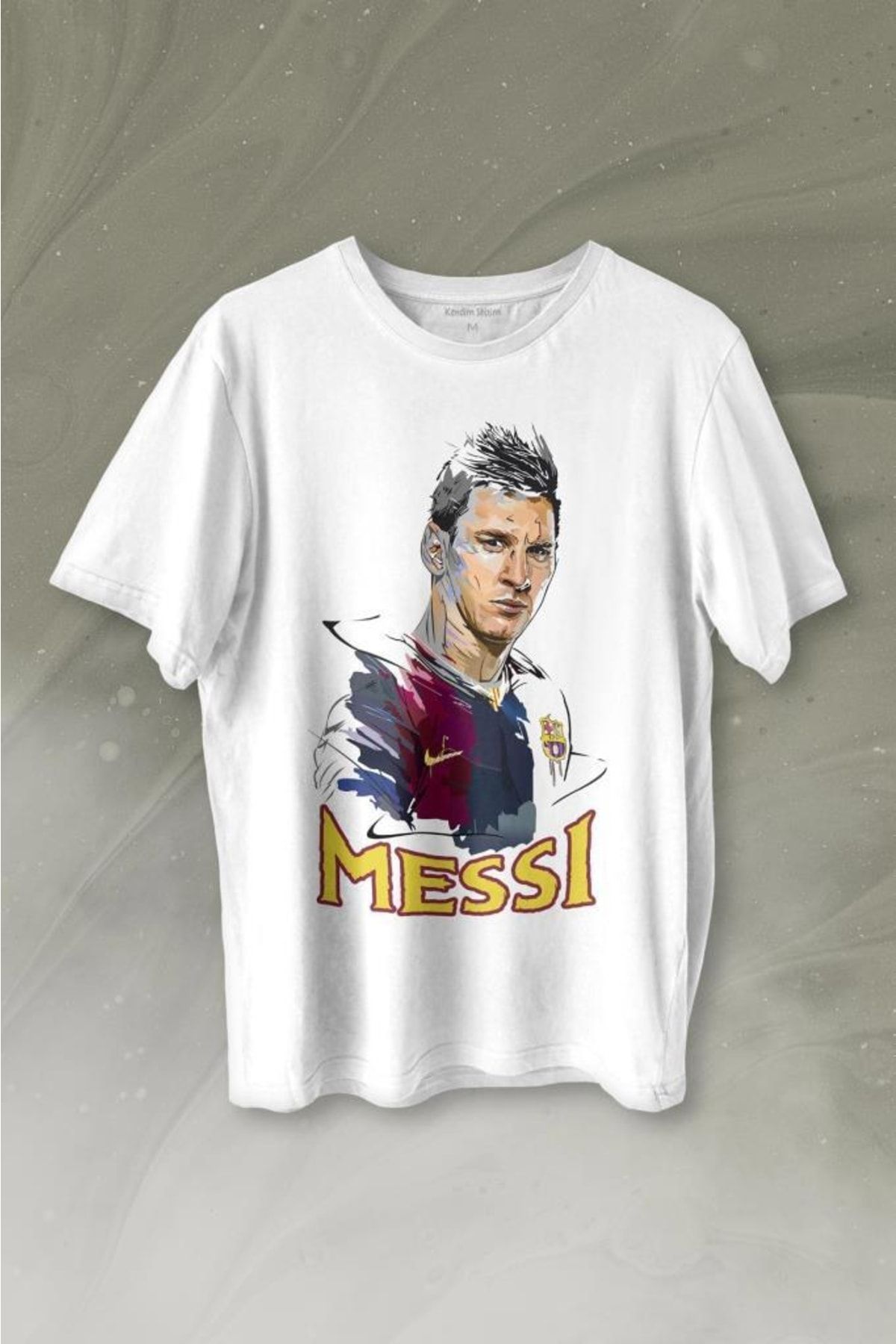 Messi printed cheap t shirt