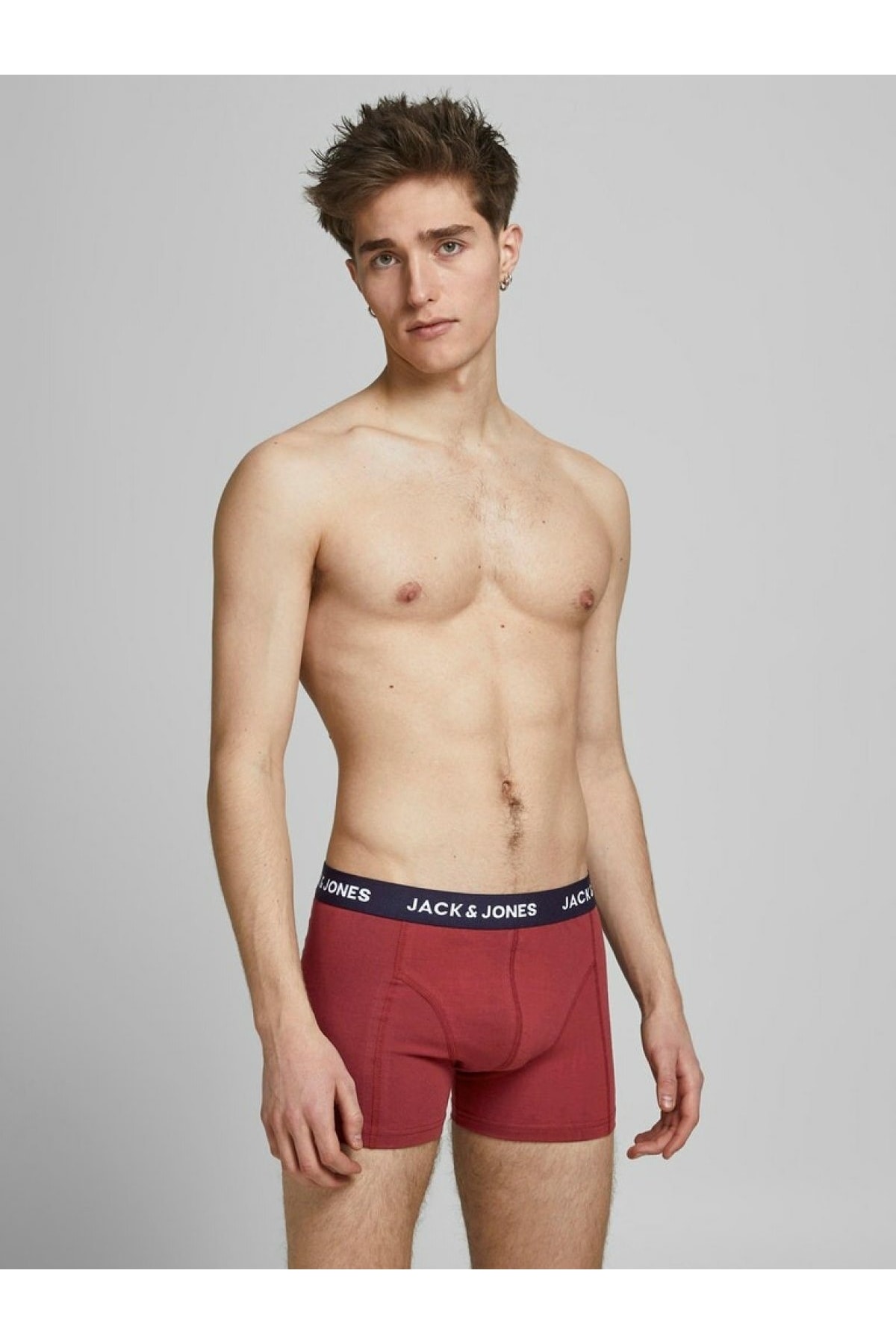 باکسر مردانه راسته فاق نرمال | جک اند جونز Jack & Jones 12192798 - تصویر 4