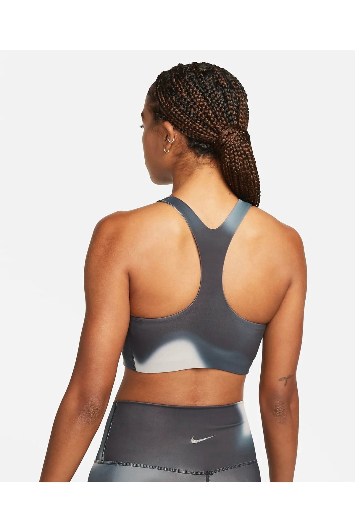 Nike Dri-fit Swoosh (m) Medium Support Padded Women's Sports Bra  (pregnancy) Cq9289-084 - Trendyol