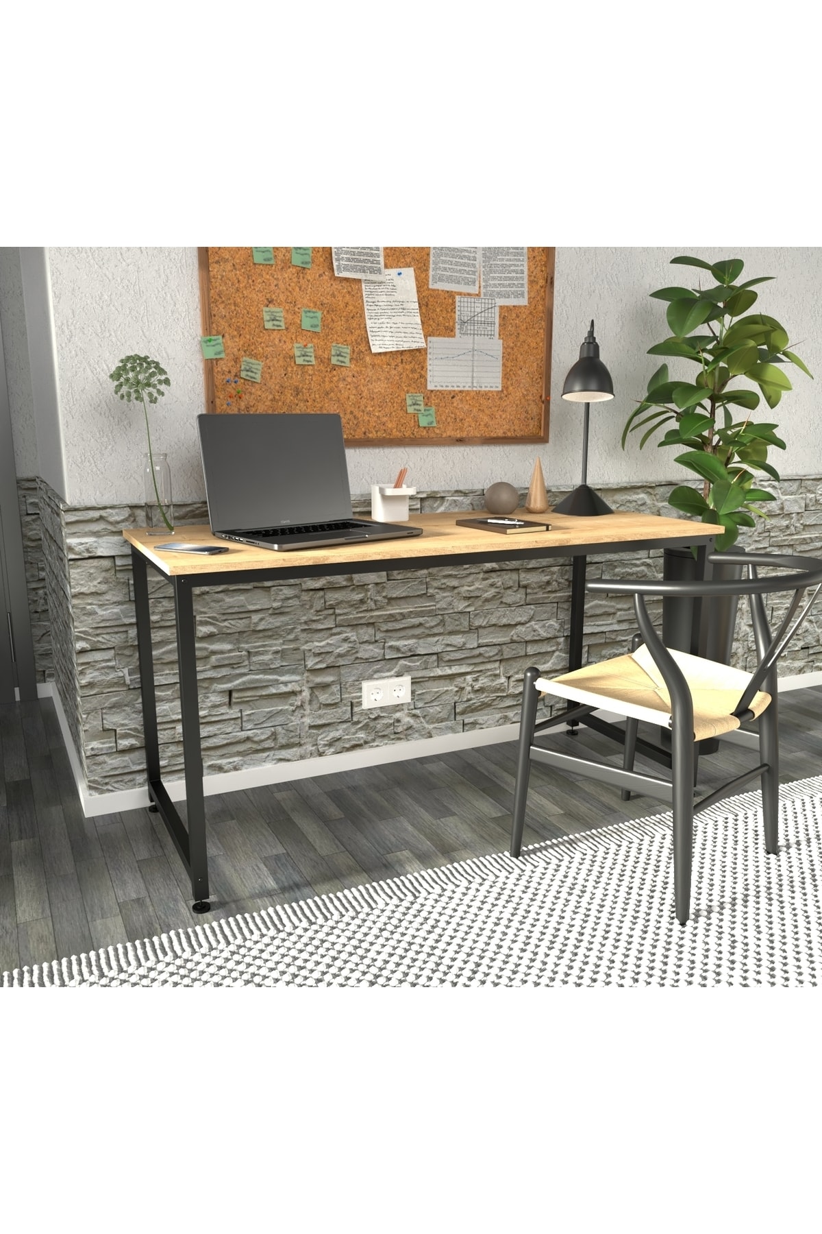 Martina Desk | Oak| 140 cm Length - 60cm Width
