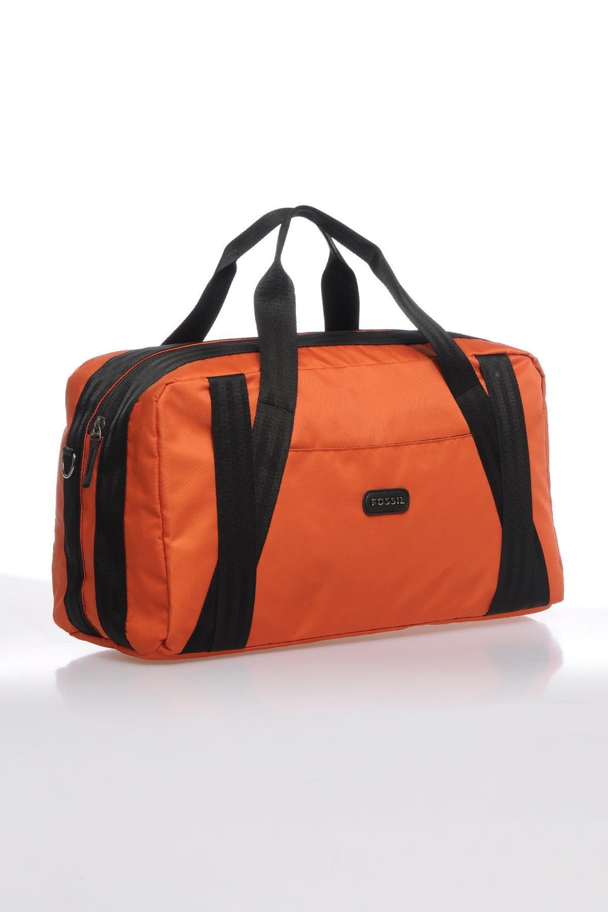 Fossil Fscy065308 Kiremit Unısex Spor Çantası Ve El Valizi görsel 2