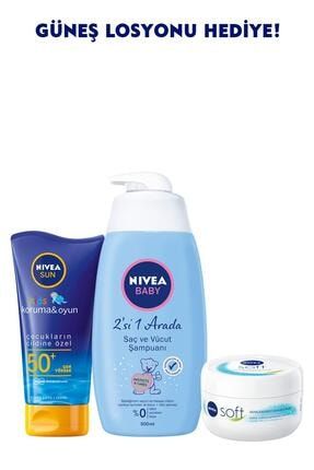 Nivea Cocuk Gunes Losyonu 50 Faktor 150ml Kids Koruma Ve Oyun 40059007048258 Trendyol