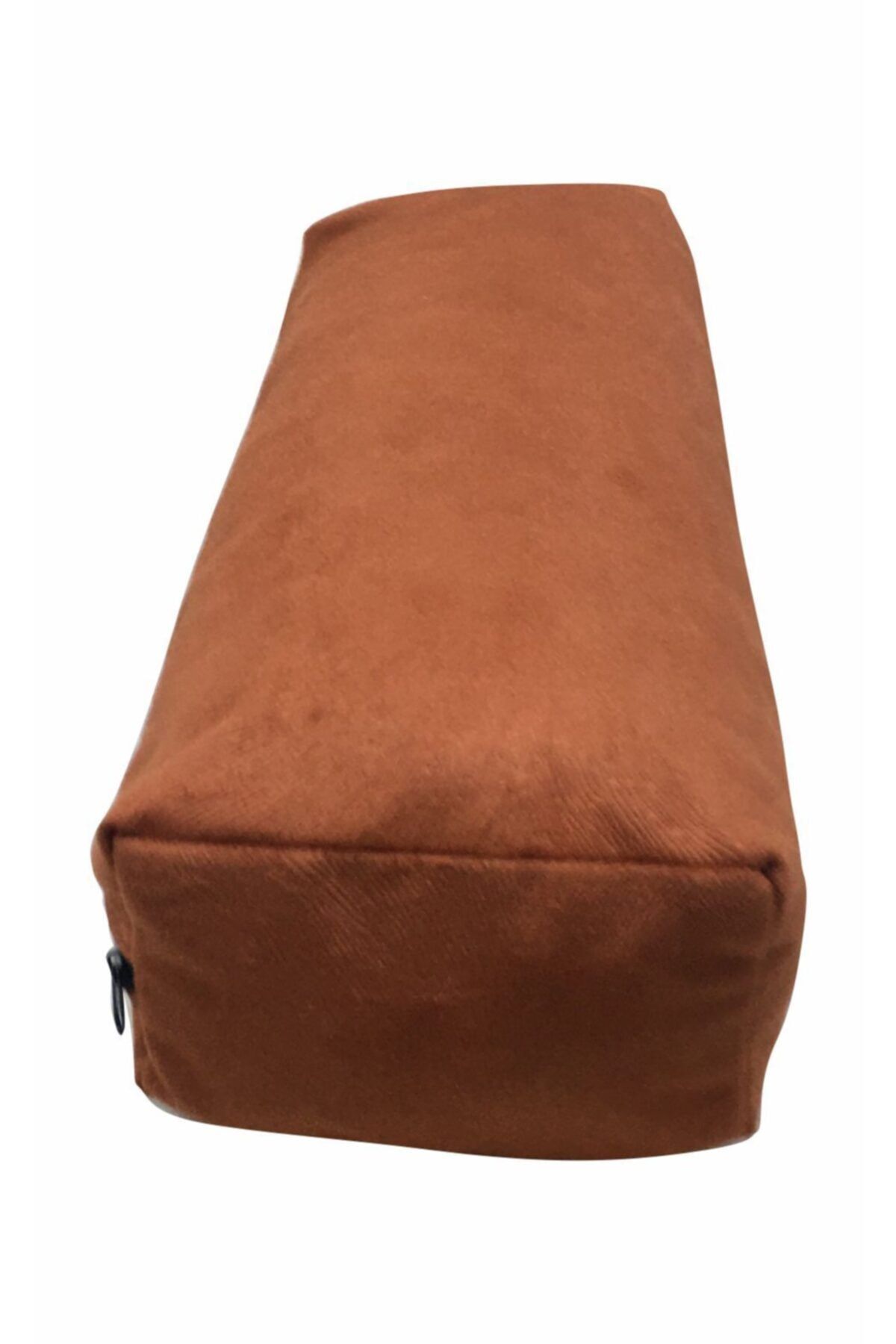 مت یوگا نارنجی مردانه و زنانه کوسن تقویت کننده 45x16x11 سانتی متر مستطیل REMEGE