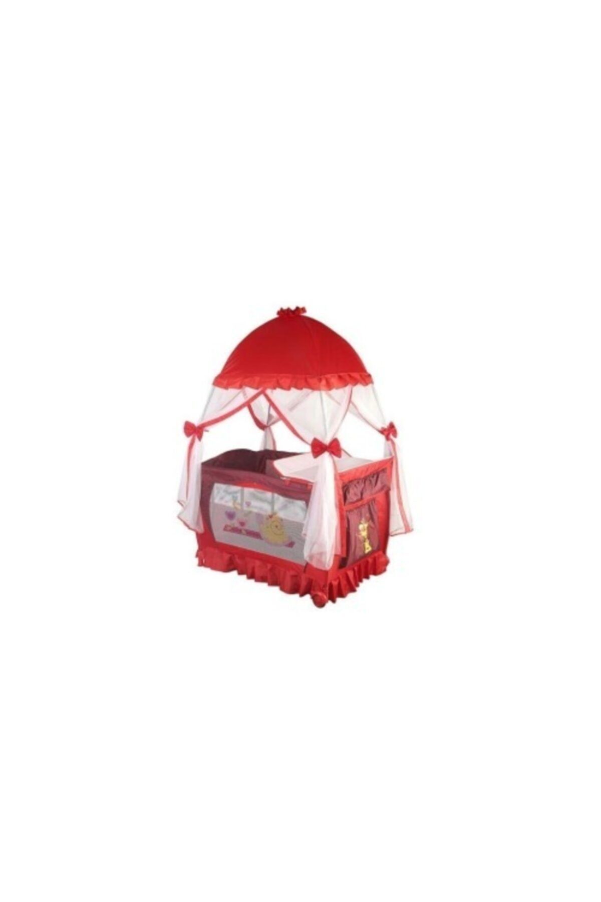 papetto kubbeli oyun parki 76x110 cm op 06 luks park besik kirmizi renk fiyati yorumlari trendyol