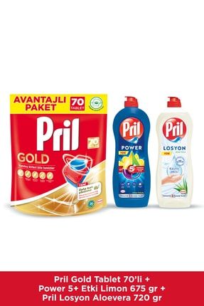 pril gold 12 etki bulasik makinesi