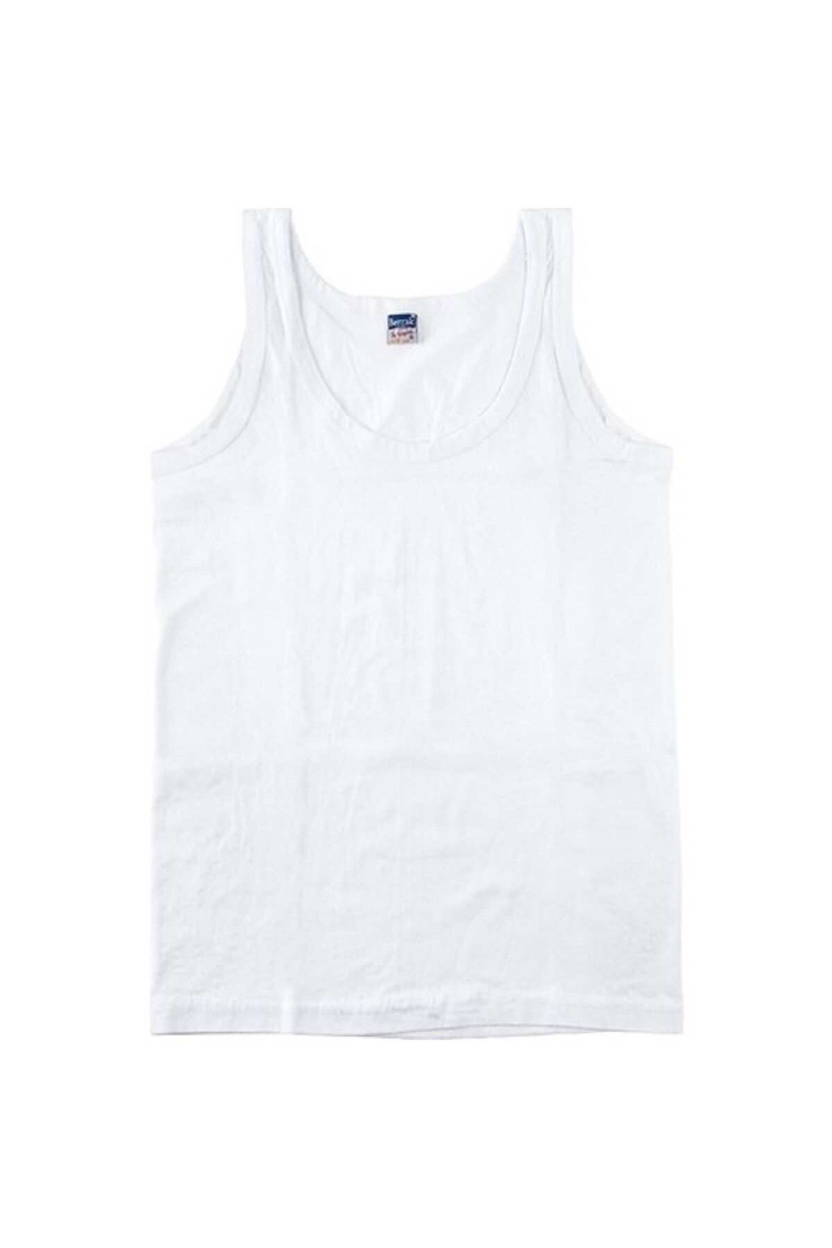 Tutku-Boy's White 12 Pack Undershirt ELF568TUT0124CCM12 1