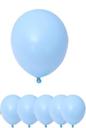 Makaron Balon Pastel Renk Mavi PF7258