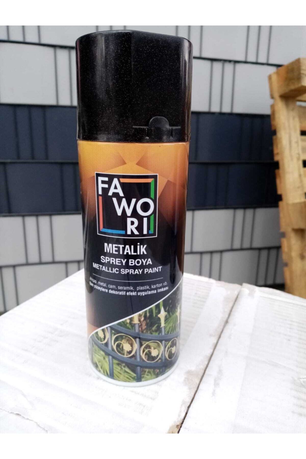 fawori metalik siyah sprey boya 400 ml siyah fiyati yorumlari trendyol