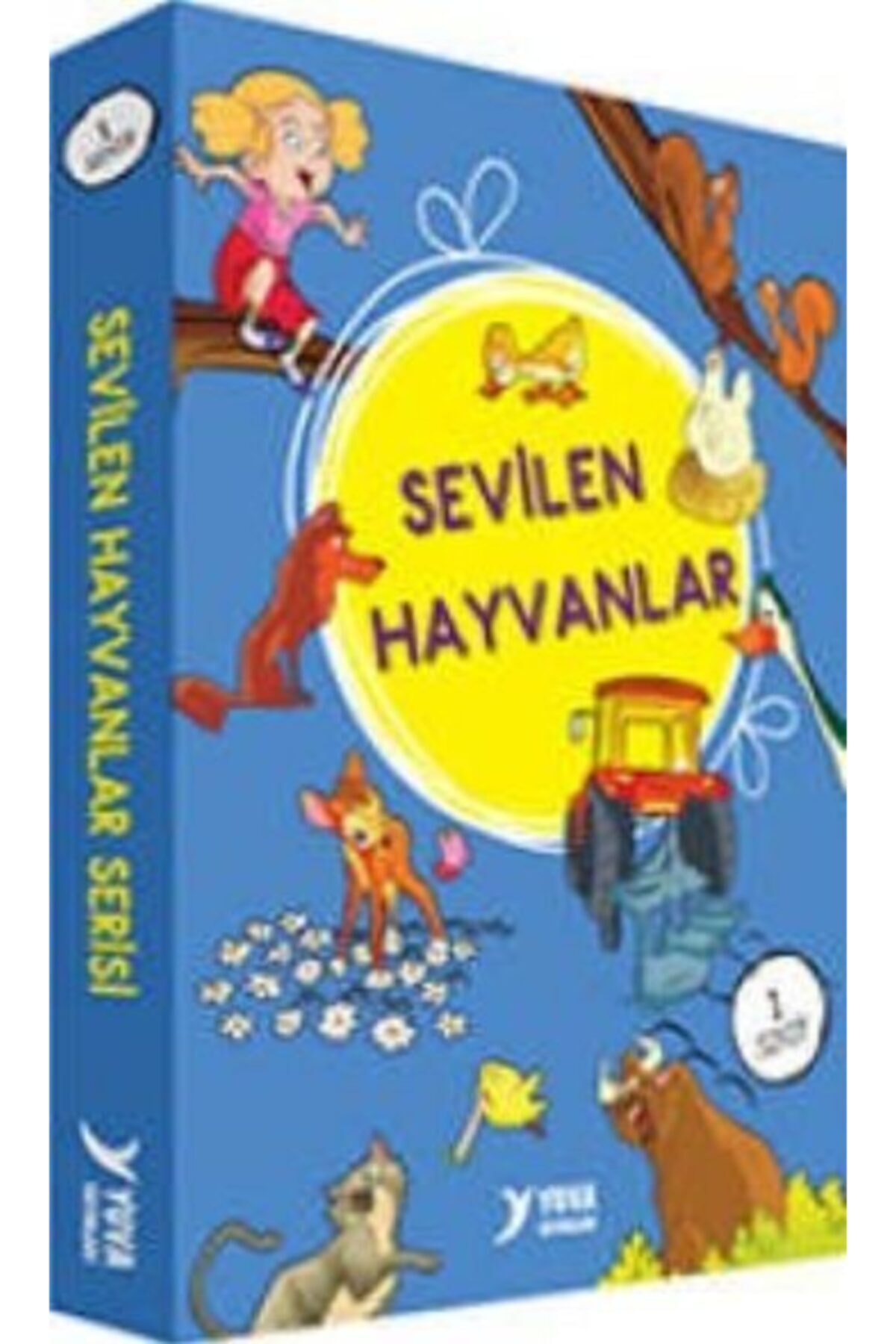 Yuva Yayınları Sevilen Hayvanlar Serisi Düz Yazılı 10 Kitap 1