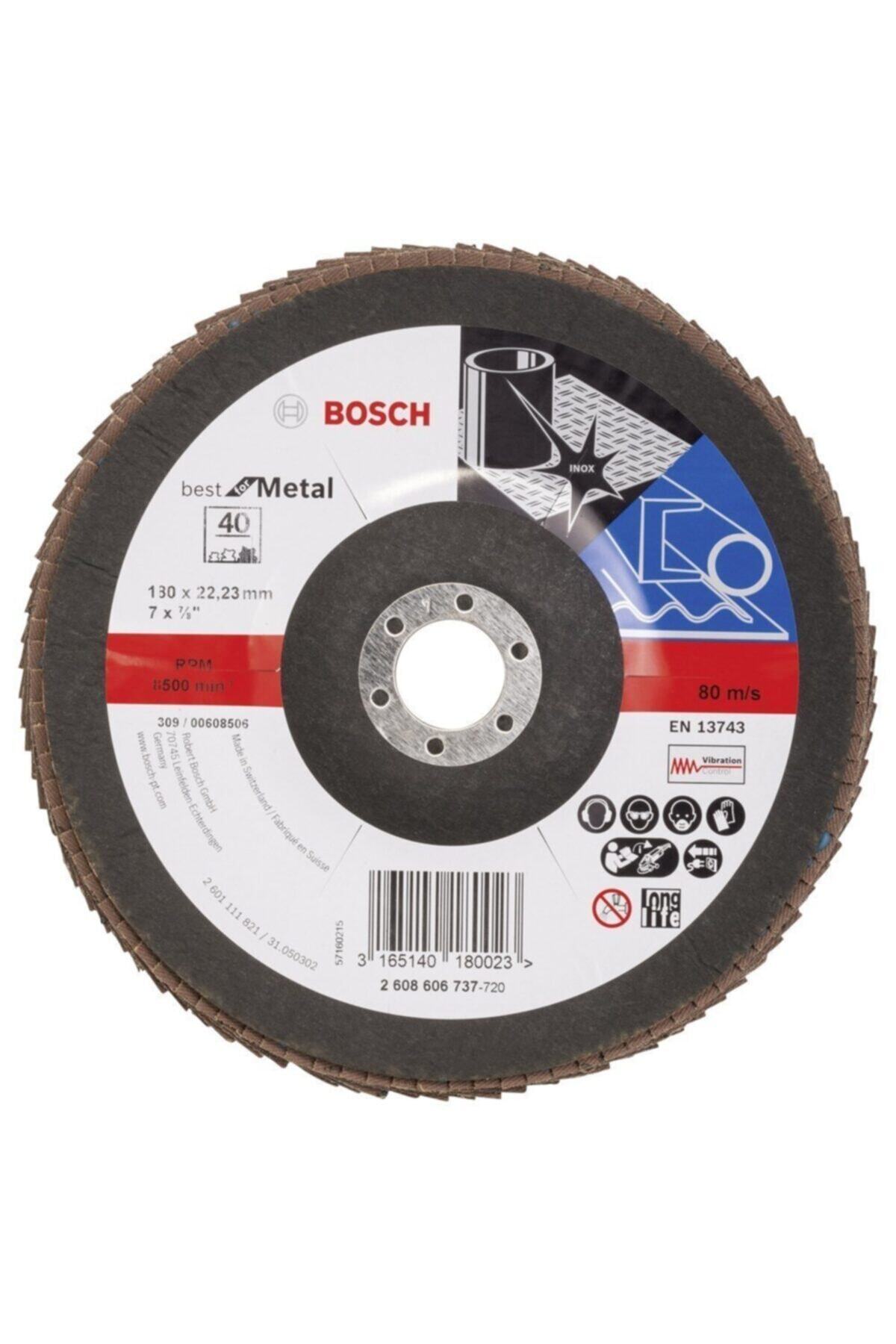 Bosch 180 Mm 40 K Best For Metal Flap Disk