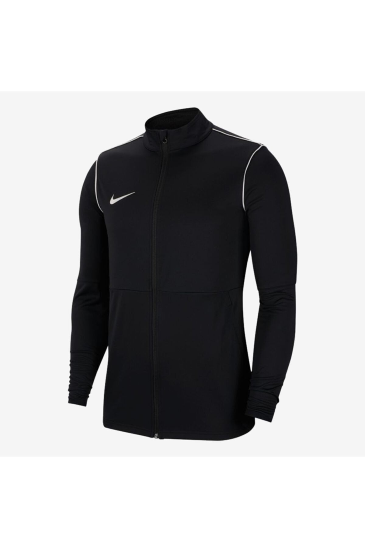 Nike black best sale track top