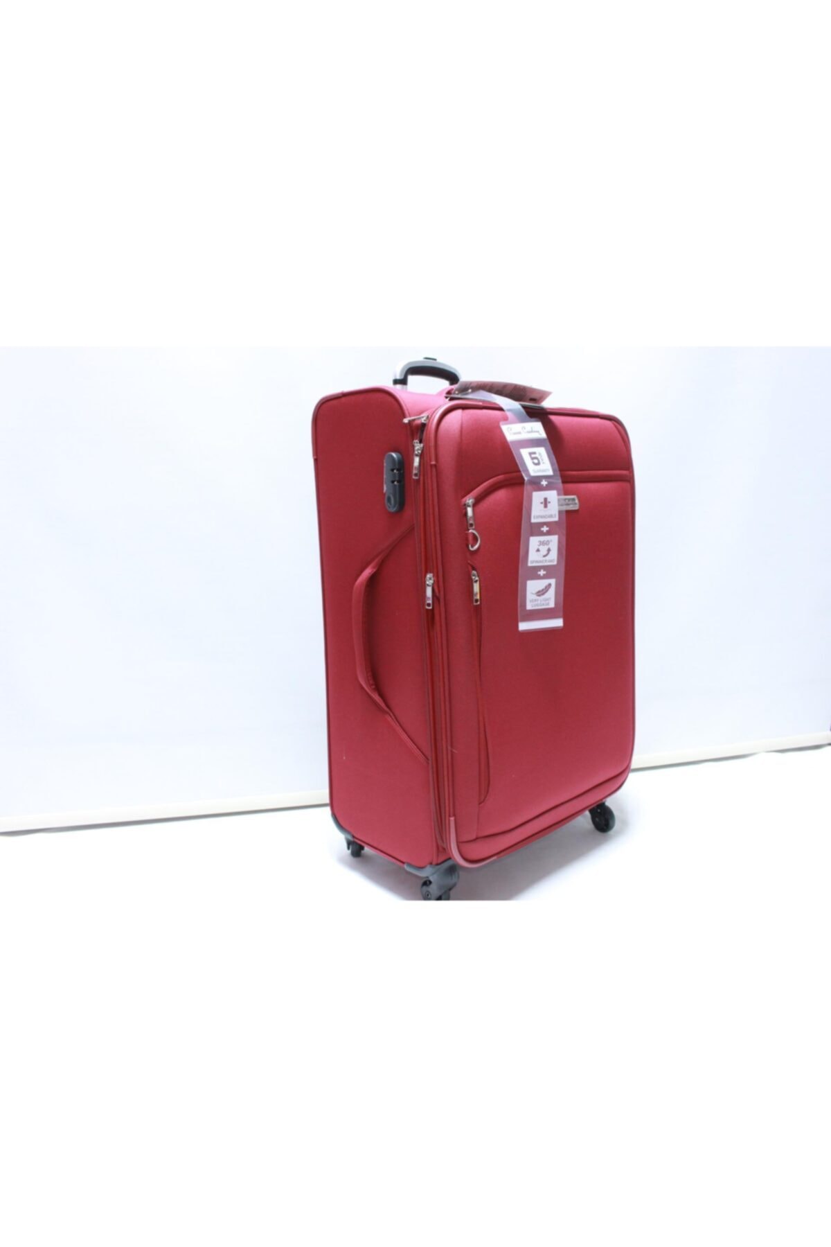 T2-04pc8800-2k Kırmızı Orta Boy Valiz, Bavul