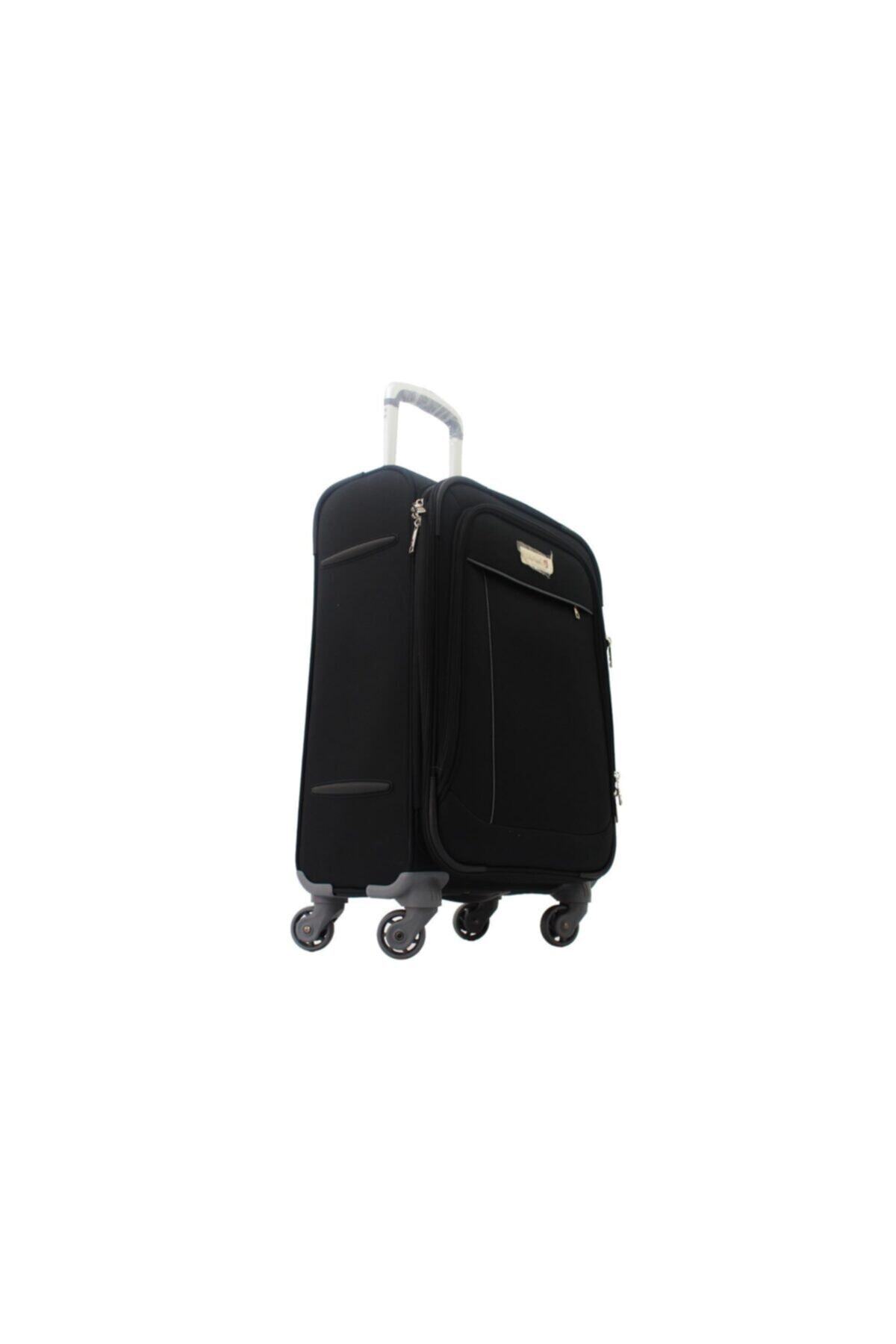 T2-04pc0600-2s Siyah Orta Boy Valiz