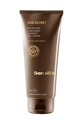 Günek Koruyucu Vücut Kremi - Sun Secret Sun Body Gel Cream Spf 50 200 ml 8428749552703