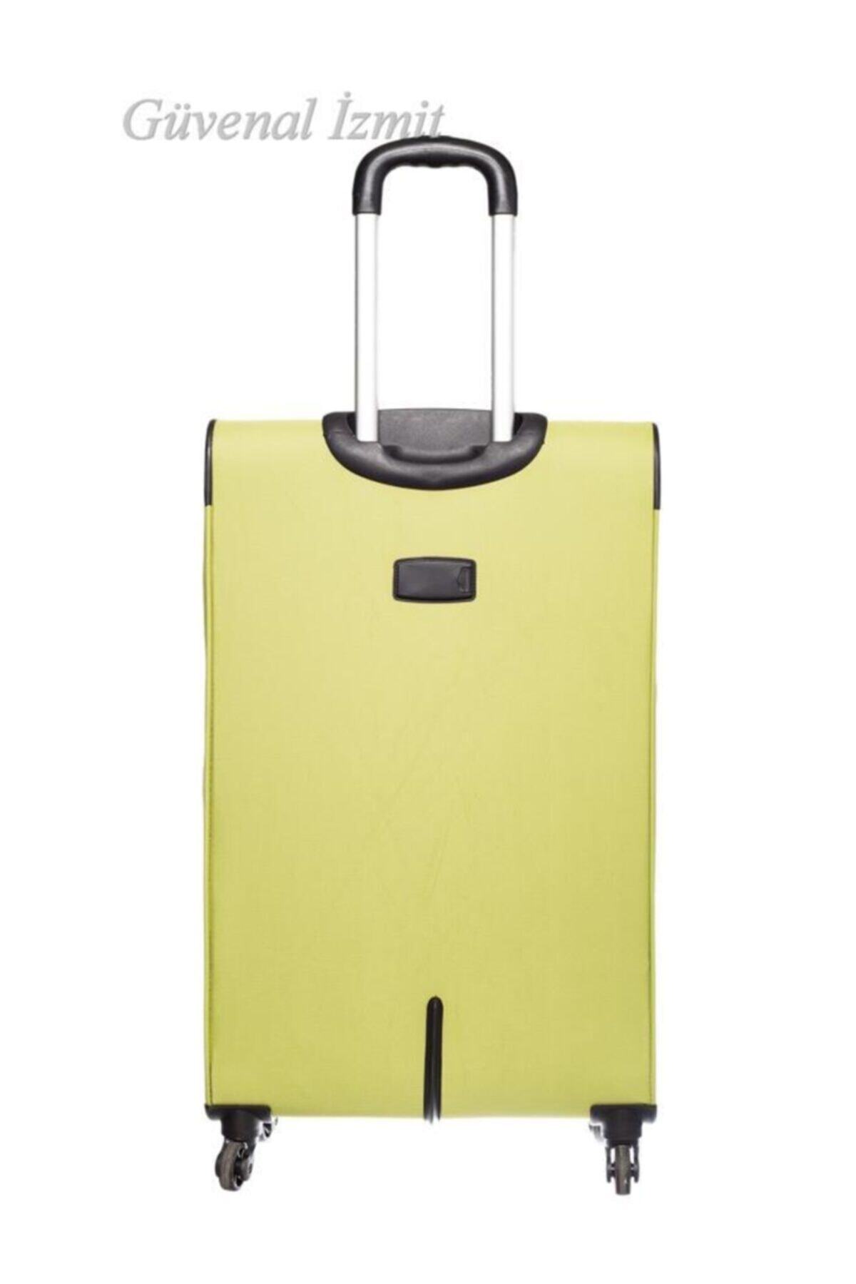 5120y-3 50 Cm Yeşil Kabin Boy Valiz, Bavul
