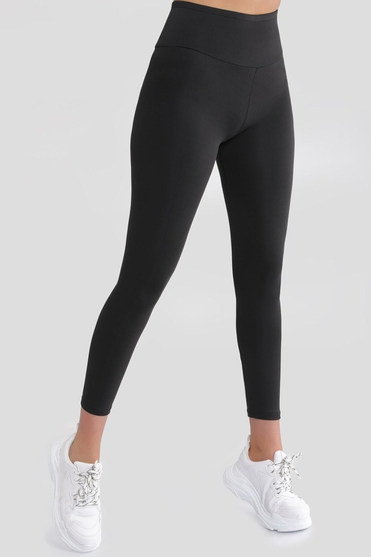bonbonetti Colanți Cu Corset Pentru Slăbire, Negri, Cu Talie Înaltă, În 2 Mărimi Femeie - 3XL