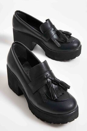 Siyah Kadın Loafer Ayakkabı M05340700
