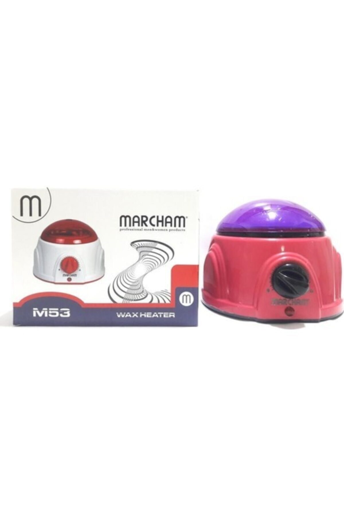 Resim Marcham Sir Makinesi Profesyonel Ağda Isıtıcı M53 Pembe 