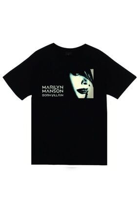Marilyn Manson Baskılı T-shirt KOR-TREND1584