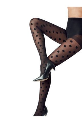 Kadın Big Dots Külotlu Çorap FE-30220100008
