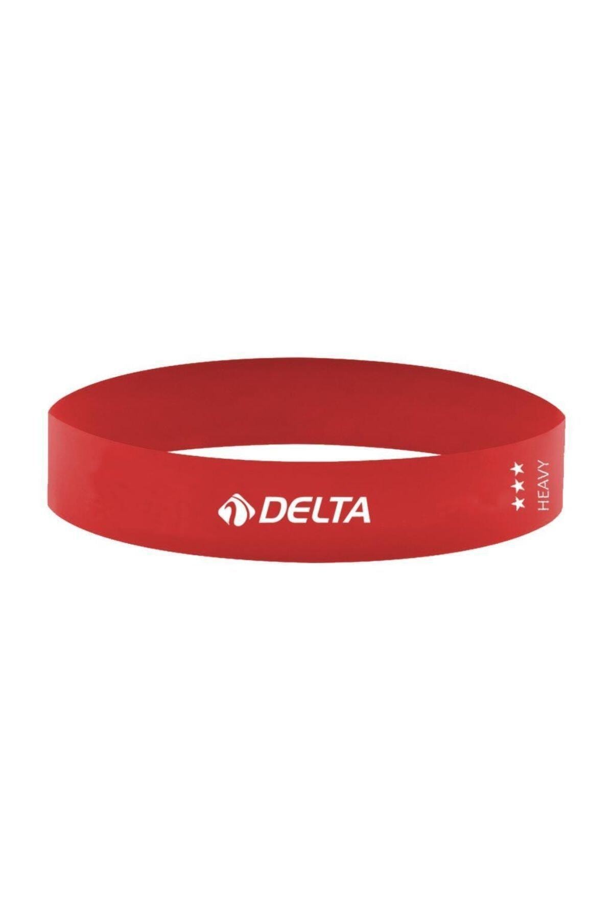 Delta Latex Tam Sert Aerobik Pilates Direnç Egzersiz Bandı Squat Çalışma Lastiği GN10875
