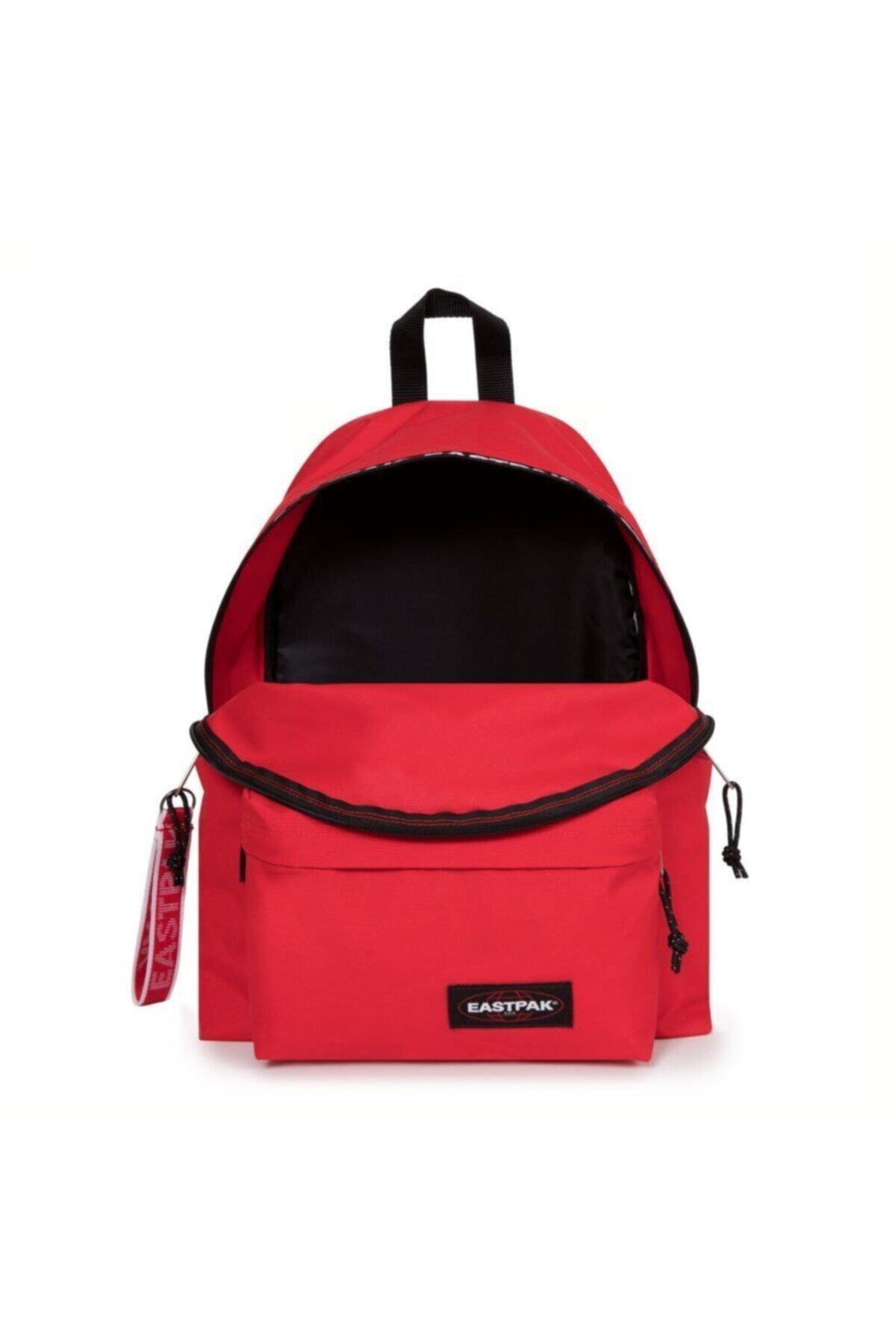 کوله پشتی زنانه سفید Eastpak | PADDED PAK'R BOLD TAPED اورجینال - تصویر 2