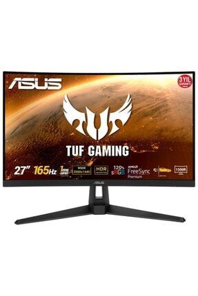 Tuf Gaming VG27WQ1B Kavisli Oyuncu Monitörü – 27 Inç Wqhd 165Hz Extreme Low Motion Blur™,freesync™ Premium 1ms Mprt HDR10 Asus