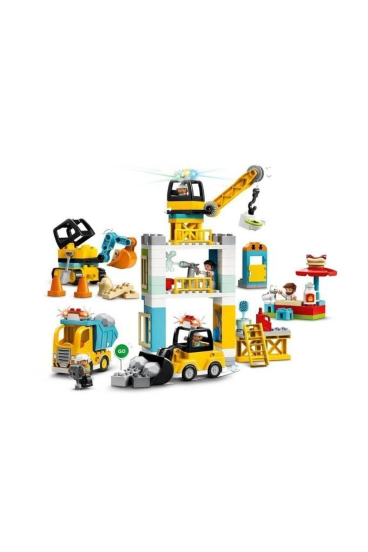LEGO لگو دوپل تاور کرین و ساخت و ساز 10933 اسباب بازی ساخت و ساز