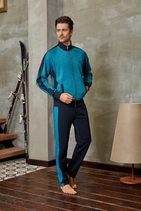 Erkek Mavi Ceket & Pantolon Takım 4679