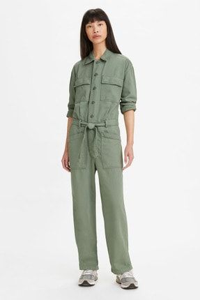 Kadın Surplus Jumpsuit Soft Surplus Sea Yeşil Kadın Elbise 3291100030
