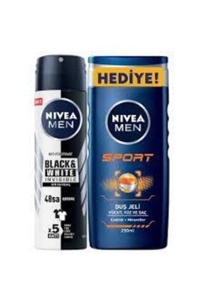 Deodorant Sprey 150 ml + Sport Duş Jeli 250 ml nve.set14123.