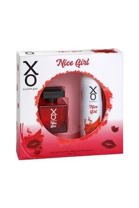 Set Nice Girl Edt 100ml 125ml Deodorant Parfüm Seti 8690605054861