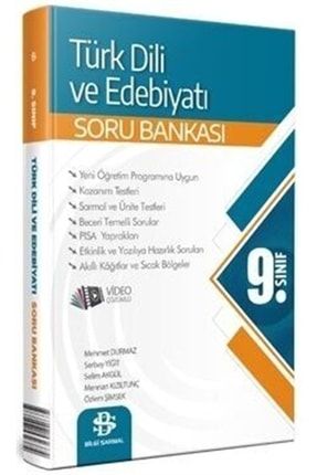 Bilgi Sarmal 9. Sınıf Türk Dili Ve Edebiyatı Soru Bankası TX6BCA06F724012