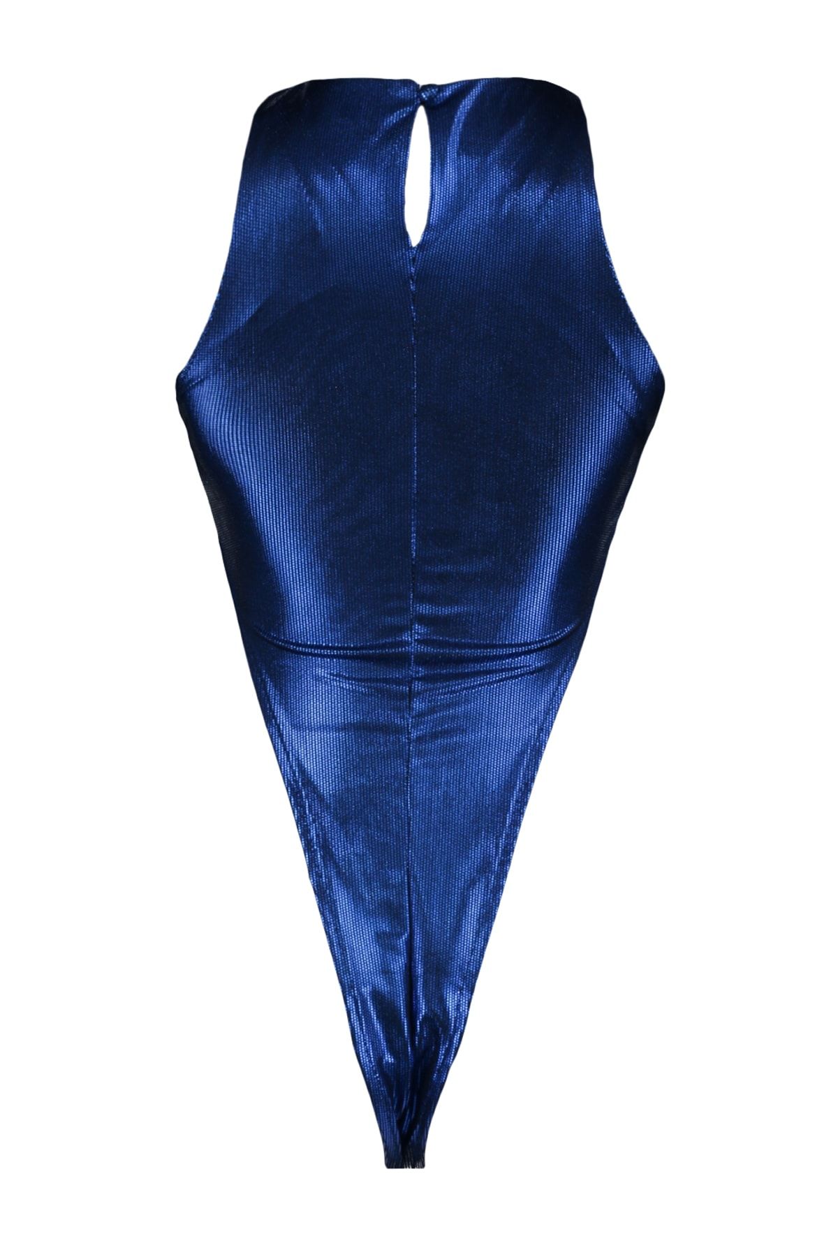Trendyol Collection-Blue Shiny Look Body TPRAW23BD00023 8