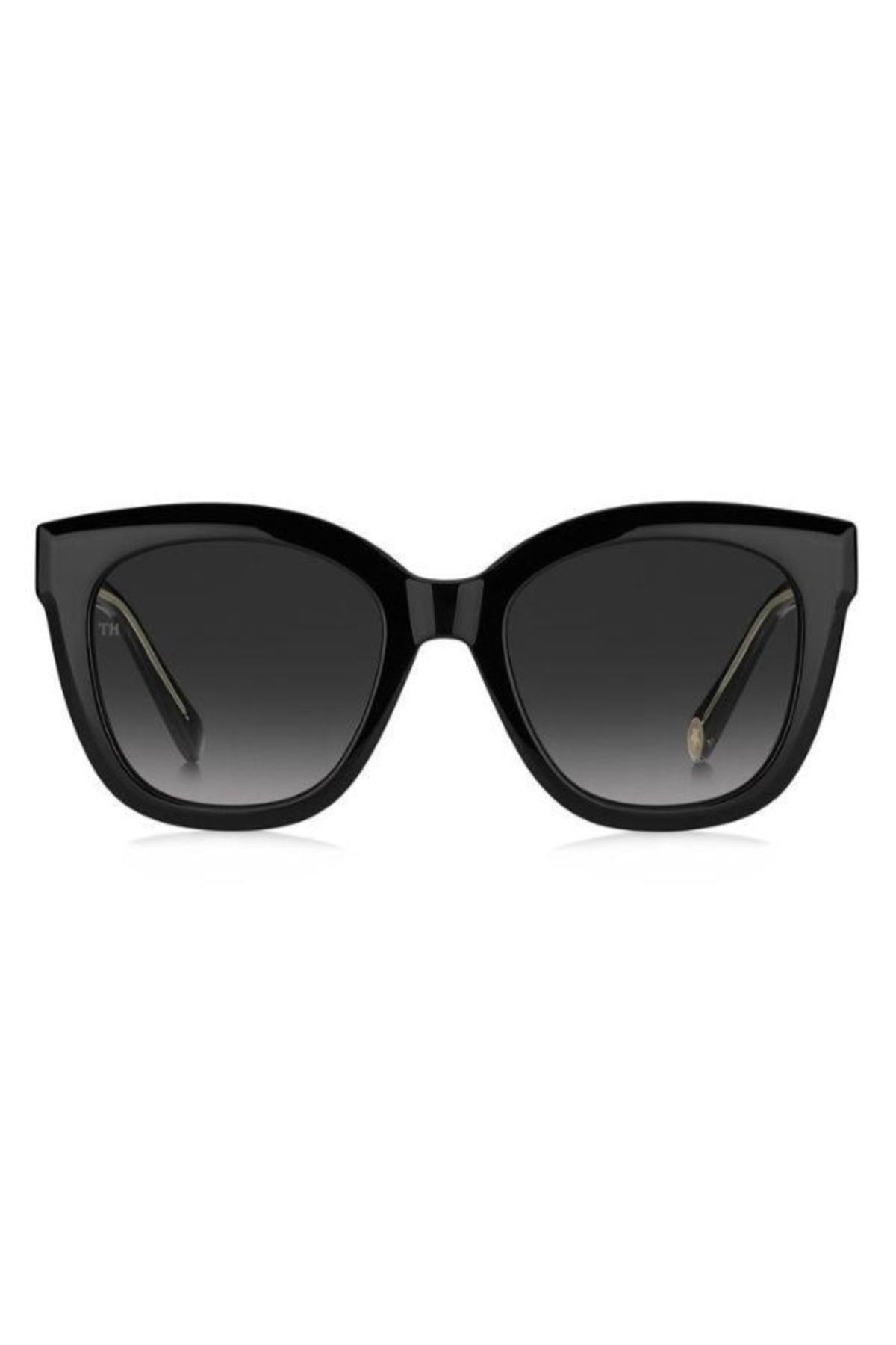 عینک آفتابی مشکی زنانه براق Th 1884 S 8079o Tommy Hilfiger