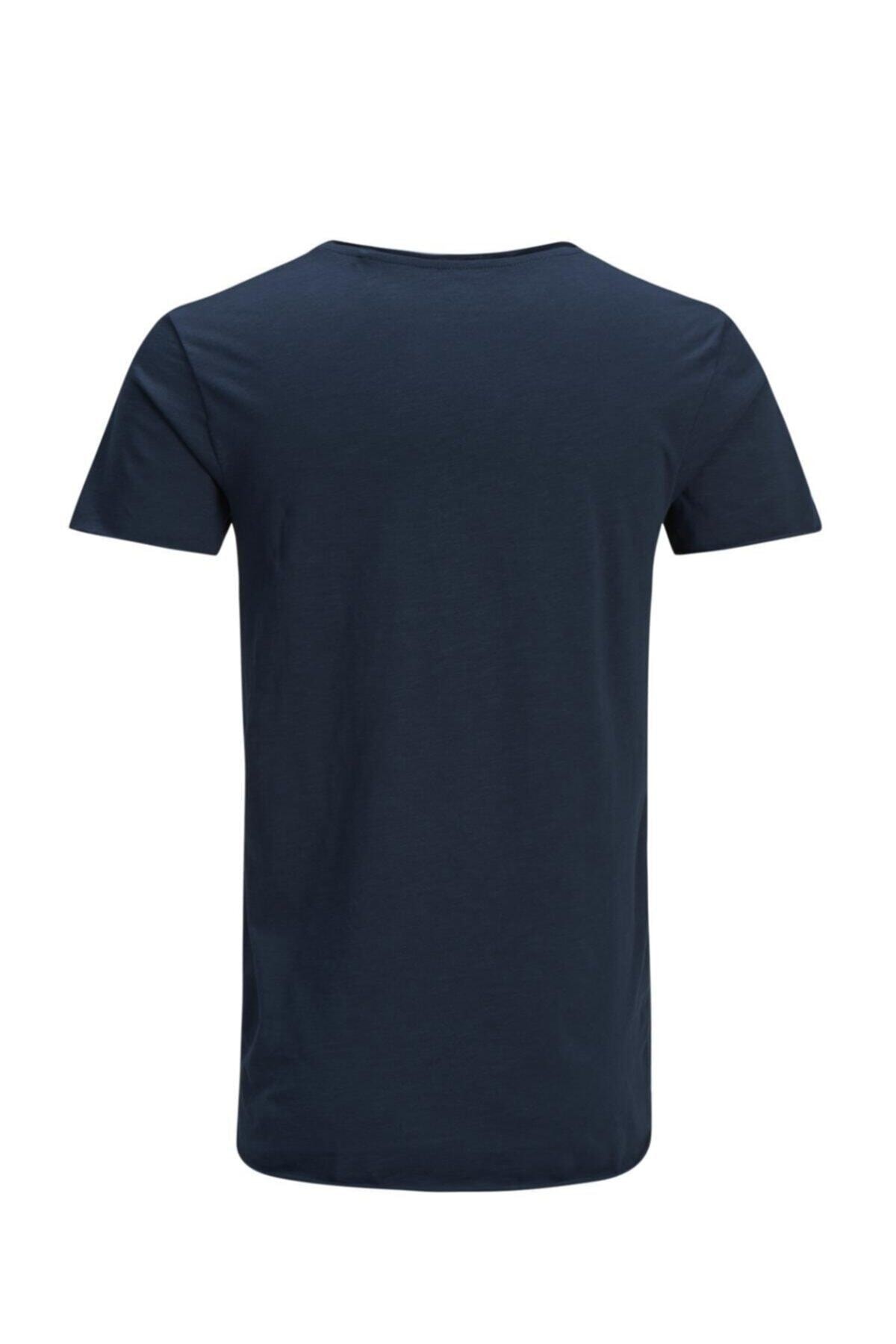 تی شرت ساده مردانه یقه گرد جک اند جونز Jack & Jones (برند دانمارک)