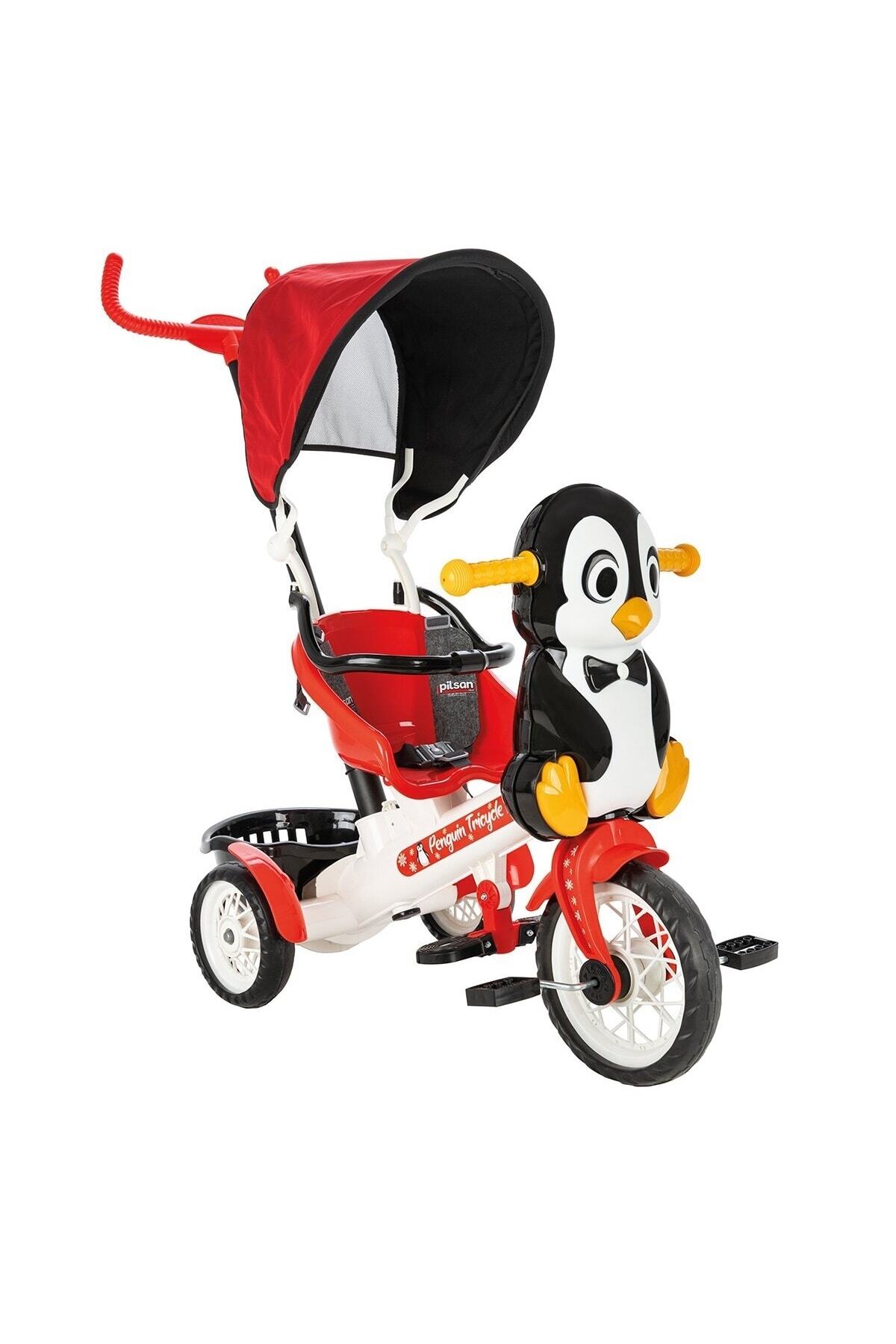 PİLSAN Penguen Kontrollü Bisiklet 07-178 Tenteli 3 Tekerlekli Ebeveyn Kontrollü fotoğrafı 2 (önizleme)