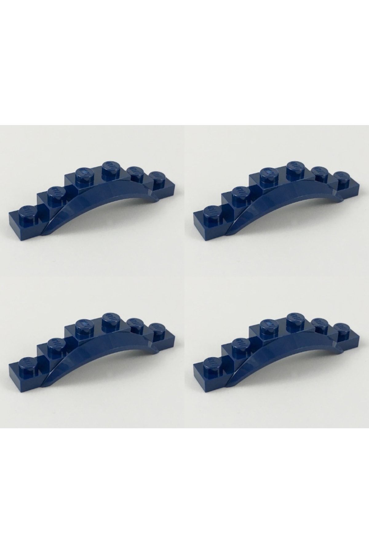 LEGO-Orjinal Accessor Custom Moc Mudguard 1 X 6 Automobile, Blue Mudguard 4 Pcs 1