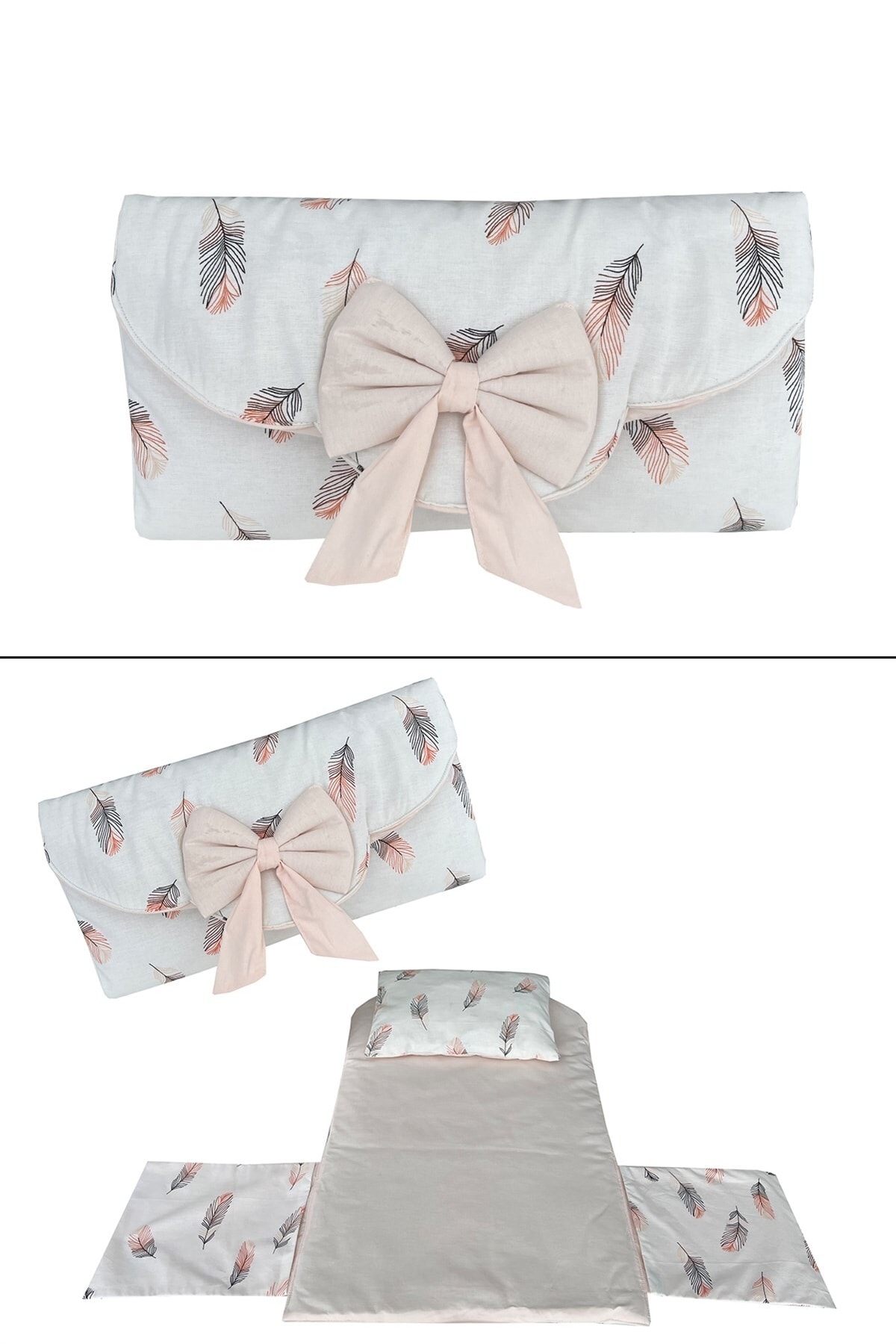 Feather Pattern Baby with Pants Opening Bag (surprise Underwear)