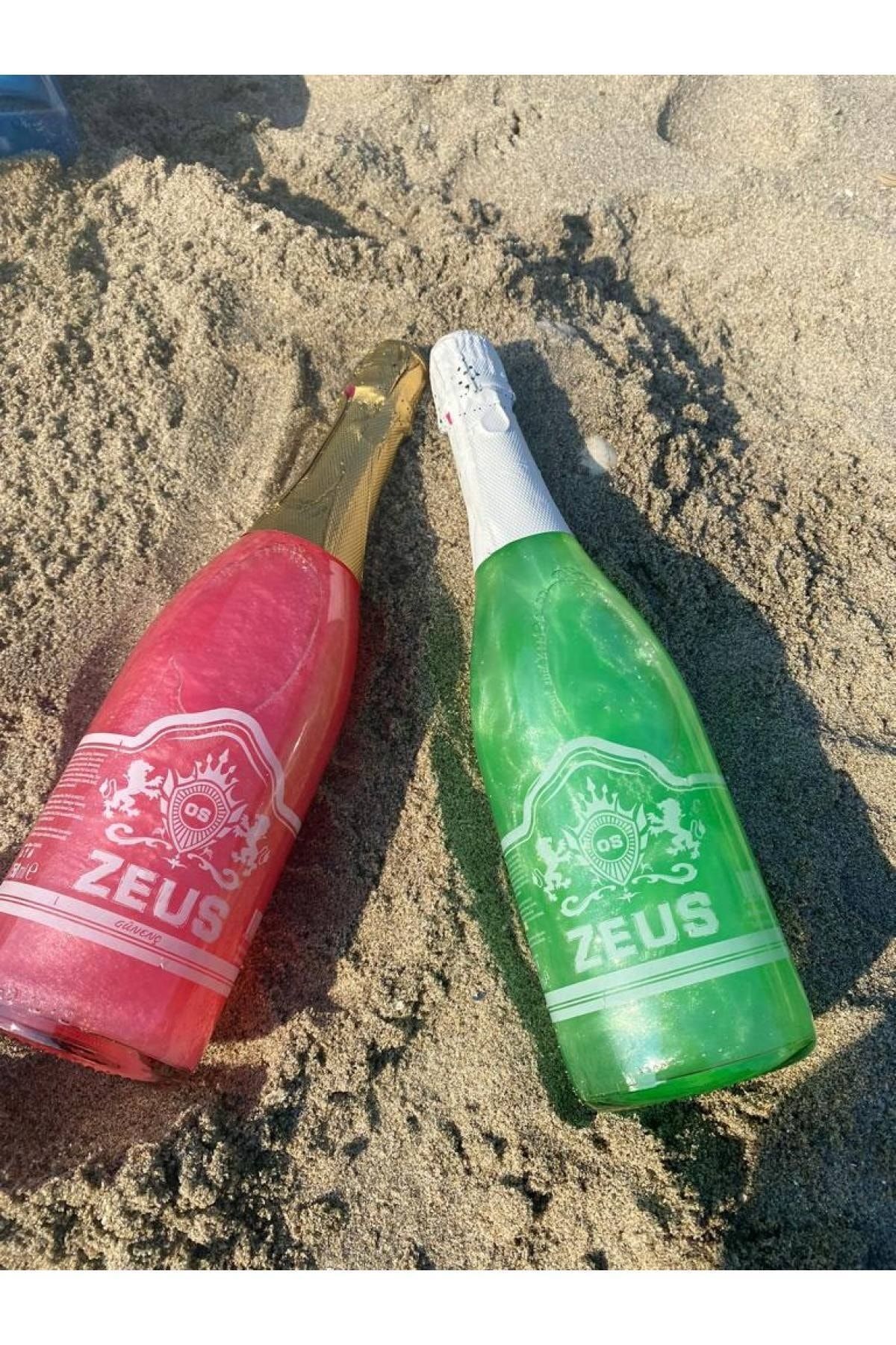 ZEUS Simli Çilek Ve Lime Nane Aromalı Alkolsüz Gazlı İçecek