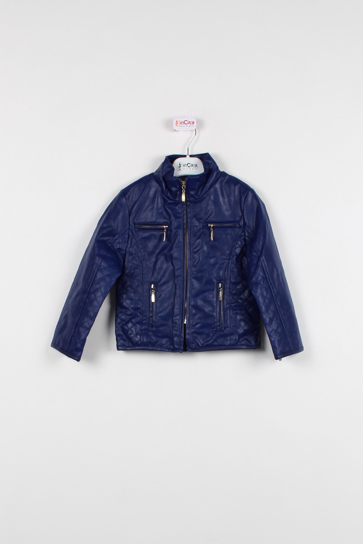  ژاکت چرمی ساکس دخترانه