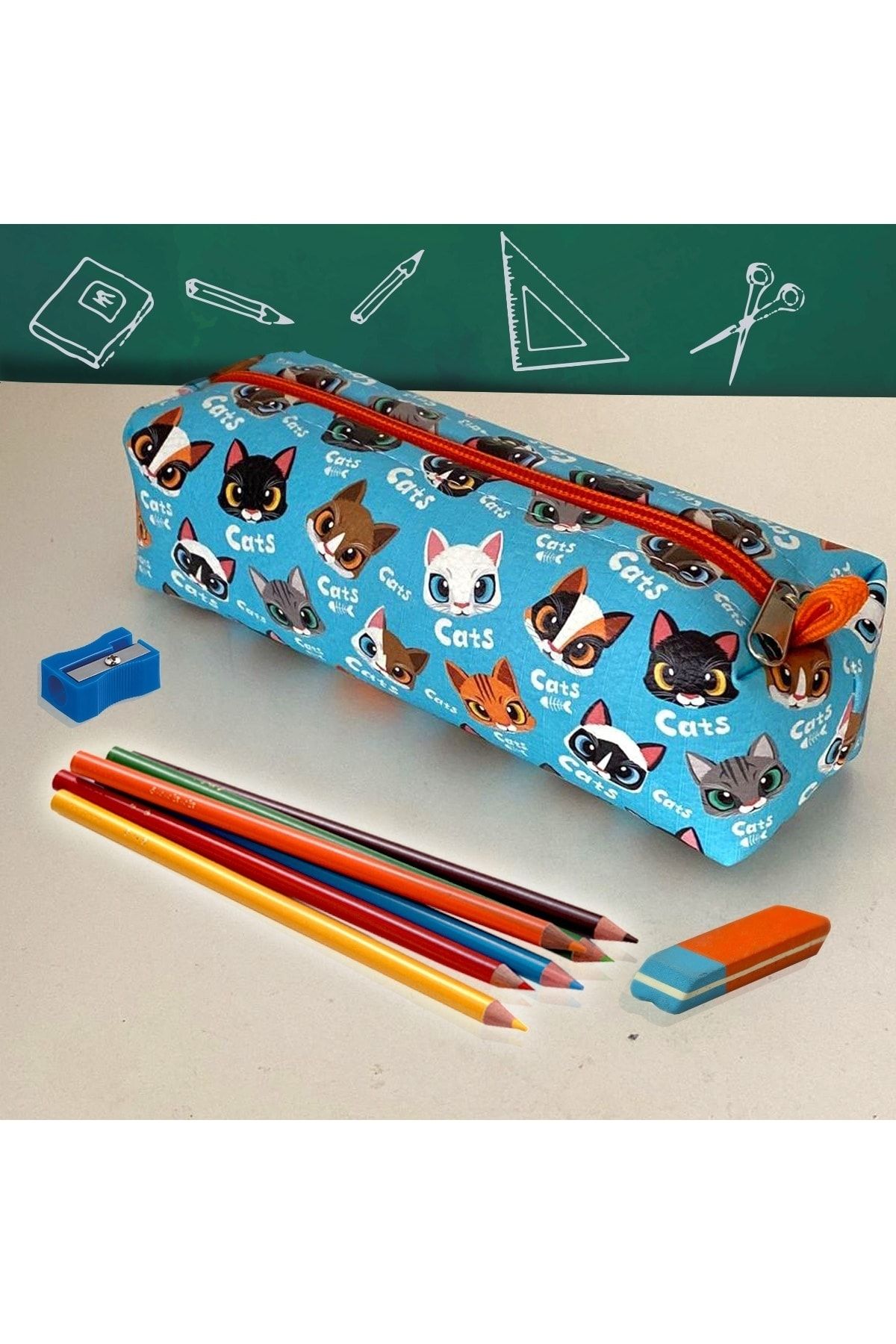 Filemo tasarım-Colorful Pencil Case - Stylish and Convenient Design 2