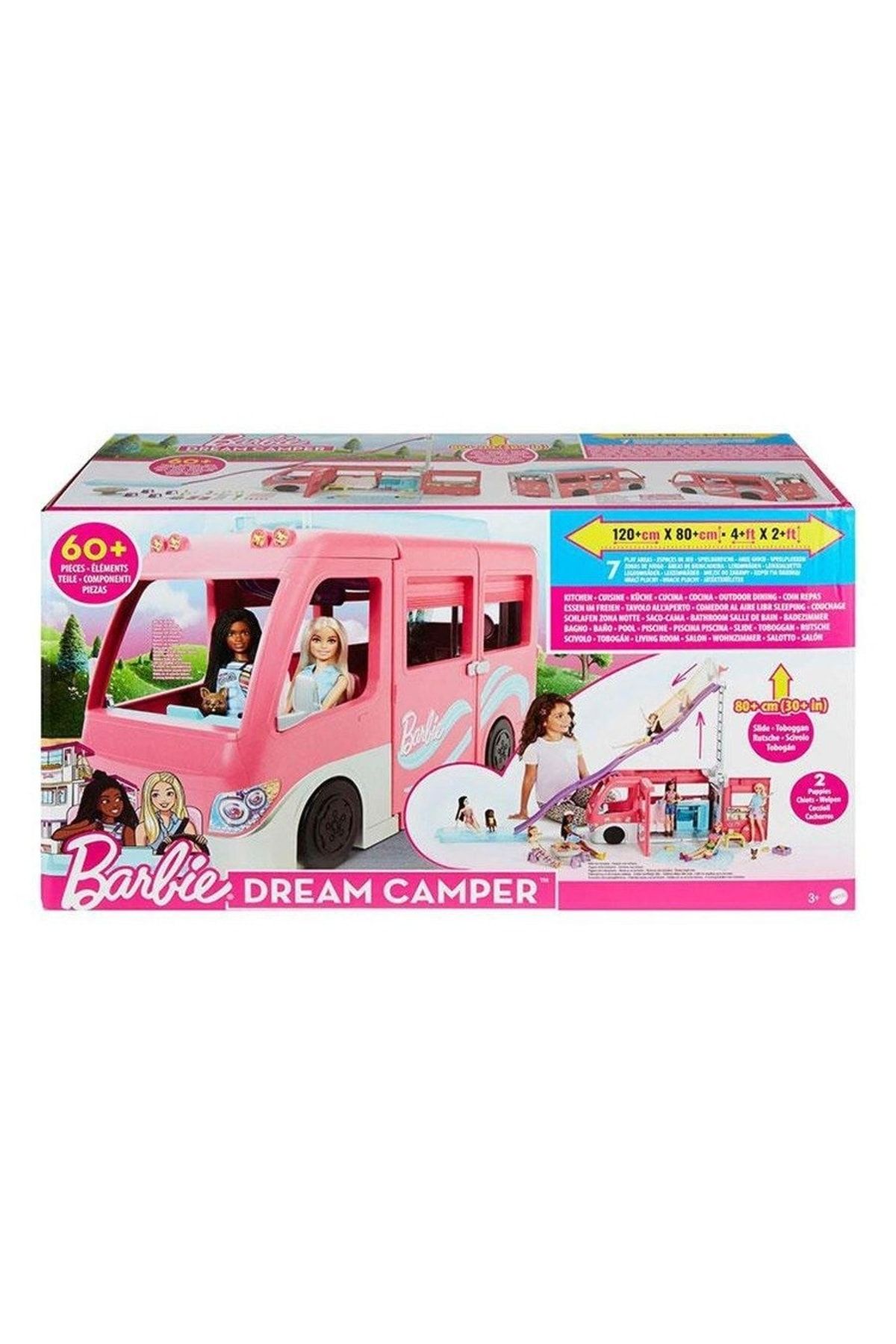 Mattel Barbie s Dream Caravan Licensed Hcd46 Trendyol